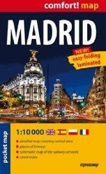 Comfort! map Madryt (Madrid) 1:10000 plan miasta