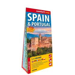 Comfort map Spain & Portugal Comfort map 1:1100000