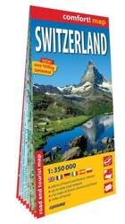 Comfort! map Switzerland 1:350 000 mapa