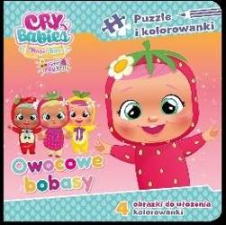 Cry babies. Puzzle i kolorowanki. Owocowe bobasy