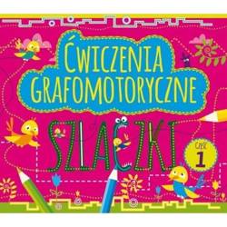 Ćwiczenia grafomotoryczne. Szlaczki cz.1