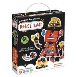 CzuCzu Puzzle kreatywne Robot Lab 3+