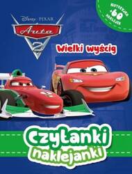 Czytanki naklejanki. Wielki wyścig. Disney Pixar