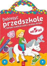 Domowe przedszkole od 5 lat. Zabawy edukacyjne