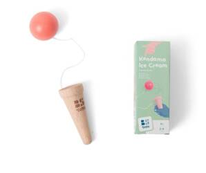 Drewniana kendama Lody