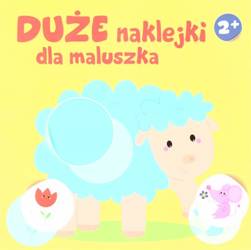 Duże naklejki dla maluszka 2+ - Owieczka