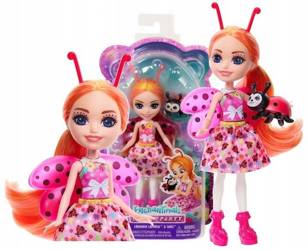 ENCHANTIMALS LALKA LADYBUG BIEDRONKA +zwierzatko HNT57