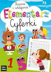 Elementarz cyferki - pisanie i wklejanie