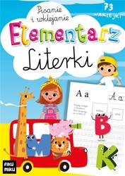 Elementarz literki - pisanie i wklejanie