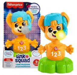 FISHER PRICE LINK SQUAD INTERAKTYWNY LISEK zabawka edukacyjna +9 m-cy HYL37