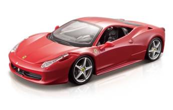 Ferrari 458 Italia Red 1:24 BBURAGO