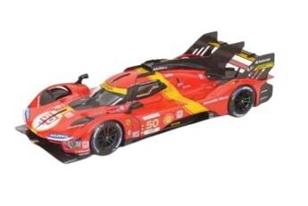 Ferrari Racing 499P LMH Red #50 1:18 BBURAGO