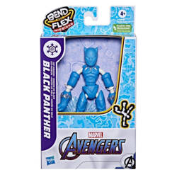 Figurka Avengers Bend and Flex Black Panther Ice Mission