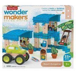 Fisher Price Wonder Builder Plażowy domek GJF13