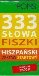 Fiszki na start! 333 słowa. Hiszpański PONS