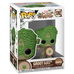 Funko Figurka POP Marvel: Groot jako Kapitan Amer.