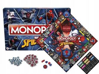 GRA PLANSZOWA MONOPOLY SPIDERMAN wersja polska F3968