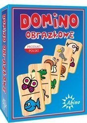 Gra Domino obrazkowe Owoce/Zwierzęta