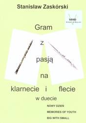 Gram z pasją na klarnecie i flecie w duecie