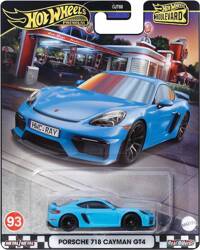 HOT WHEELS PREMIUM BOULEVARD 93 Model HRT71 Porsche 718 Cayman GT4