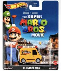 HOT WHEELS PREMIUM POP CULTURE SUPER MARIO BROS MOVIE Plumber HXF03