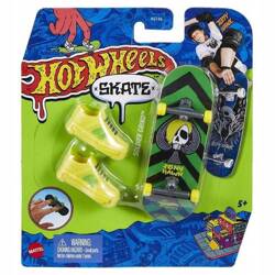 HOT WHEELS Skate Fingerskate Tony Hawk DESKOROLKA Soldier Grind + buty HNG26