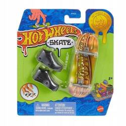 HOT WHEELS Skate Fingerskate ZŁOTA DESKOROLKA Bold in Gold + buty HYH25