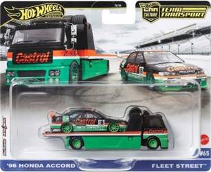 HOT WHEELS Team Transport #65 HRV46 '96 Honda Accord & Fleet Street