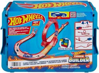 HOT WHEELS ZESTAW TORÓW KASKADERSKA PĘTLA OGNIA HMC04