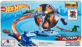 Hot Wheels zestaw zakręcona opona i auto GJM77