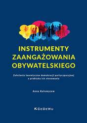 Instrumenty zaangażowania obywatelskiego