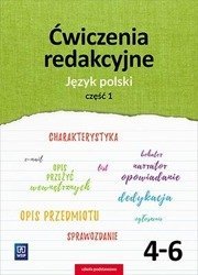 J.Polski SP 4-6  Ćwiczenia redakcyjne cz.1 WSiP