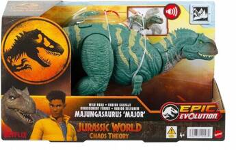 JURASSIC WORLD CHAOS THEORY EPIC EVOLUTIONS DINOZAUR Majungasaurus Major HTK76