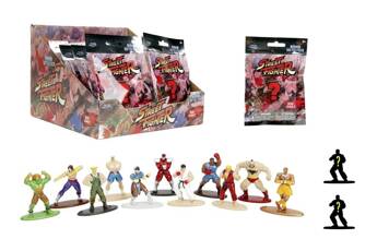 Jada Streetfighter metal figurki Blindpack mix