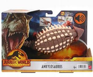 Jurassic World Dinozaur Ankylosaurus z dźwiękiem HDX36