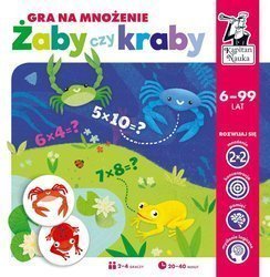 Kapitan Nauka. Żaby czy kraby? Gra na mnożenie