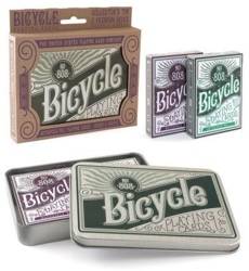 Karty Retro Tin Gift Set BICYCLE