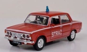 Kolekcja PRL-u Fiat 125P Straż