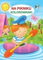 Kolorowanka - Na pikniku