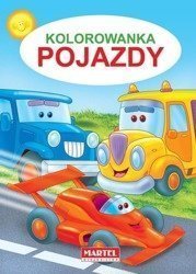 Kolorowanka. Pojazdy