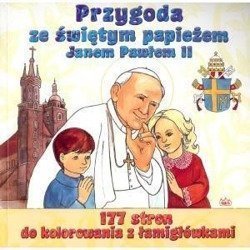 Kolorowanka. Przygoda ze świętym papieżem