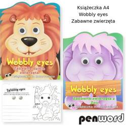 Kolorowanka Wobbly Eyes Zabawne zwierzęta MIX