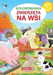 Kolorowanka. Zwierzęta na wsi