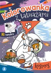 Kolorowanka z tatuażami. Kosmos