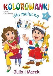 Kolorowanki dla malucha - Julia i Marek