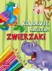 Koloruję i Naklejam Zwierzaki 1