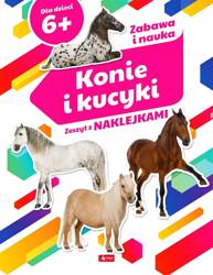 Konie i kucyki. Zeszyt z naklejkami