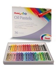 Kredki Pastele 36 kolorów PENTEL