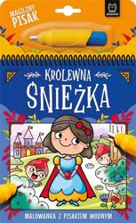 Królewna Śnieżka. Malowanka z pisakiem wodnym