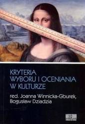 Kryteria wyboru i oceniania w kulturze